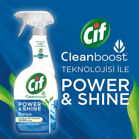 Cif Sprey Power Shine Banyo Ml Migros