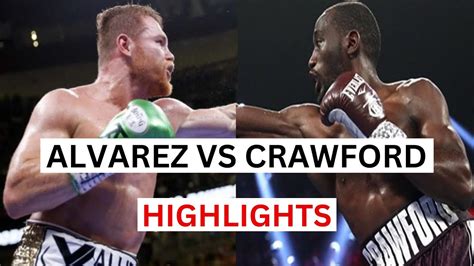 Canelo Alvarez Vs Terence Crawford Highlights Knockouts YouTube