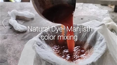 Natural Dye Process YouTube