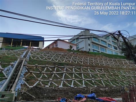 Projek Pembaikan Cerun Dan Kerja Kerja Berkaitan Di Institut Pendidikan