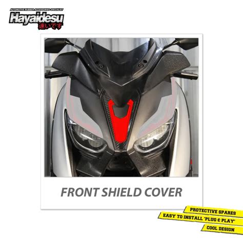 Hayaidesu Yamaha Xmax Front Shield Body Protector Cover Lazada Ph