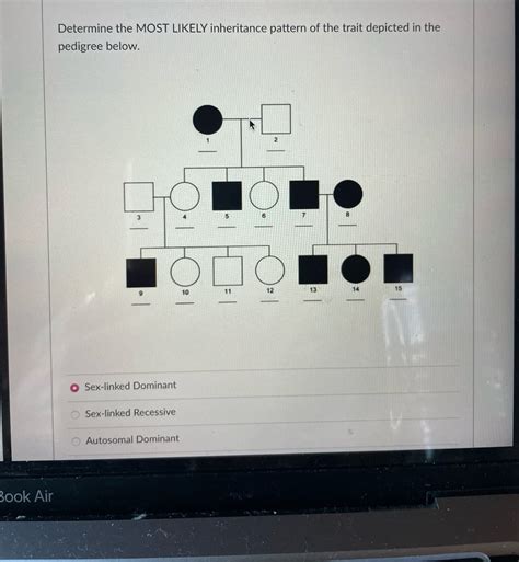 Answered O Sex Linked Recessive Bartleby