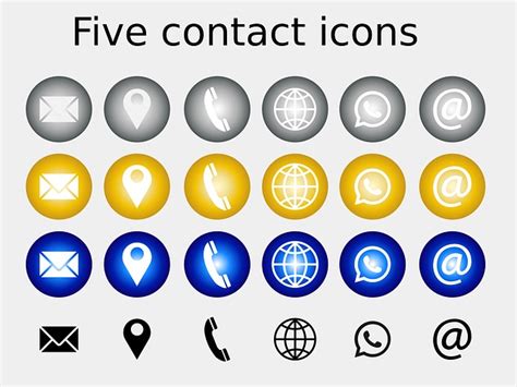 Download Svg Icons Svg Contact Us Icons Svg Business Icons Royalty-Free ...