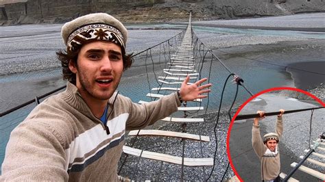 Pakistans Most Dangerous Bridge 🇵🇰 Youtube