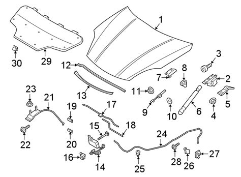 Porsche Panamera Hood Release Cable Bracket B Porsche