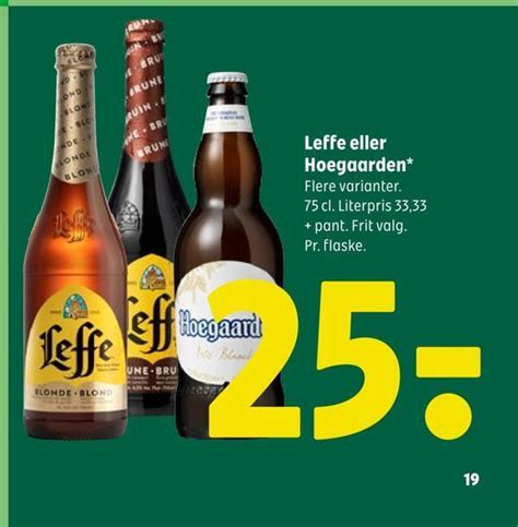 Leffe Eller Hoegaarden Tilbud Hos Coop