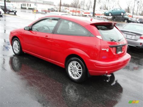 2006 Infra Red Ford Focus Zx3 Se Hatchback 46500453 Photo 4 Car Color Galleries