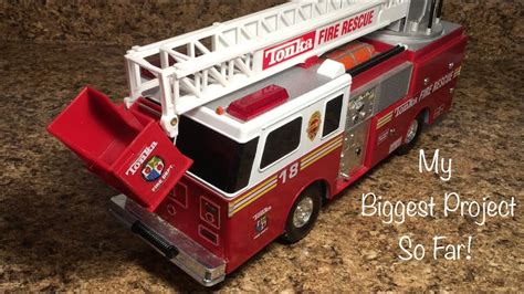 Custom RC Fire Truck Project Reveal The RC Genius YouTube