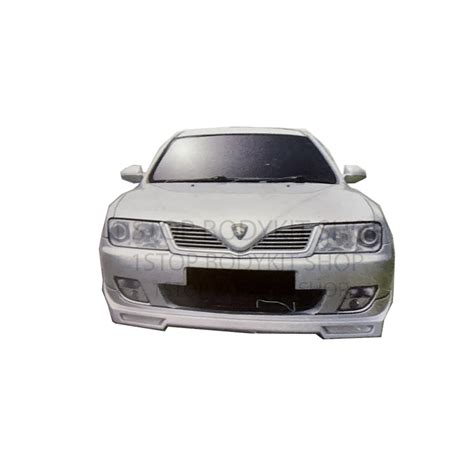 PROTON WAJA RS2 O FRONT SKIRT FIBER GETAH SKIRT LIP BODYKIT