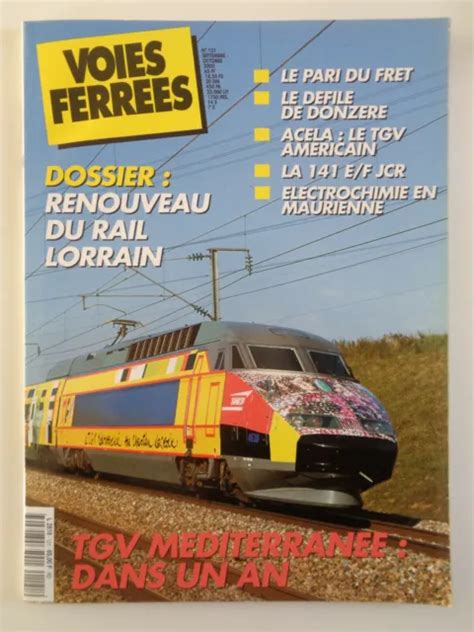 Revue Voies Ferrees N Trains Mod Lisme Ferroviaire Rail Sncf