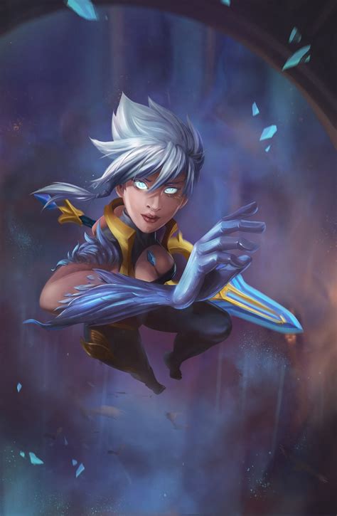 Dawnbringer Riven Wallpapers And Fan Arts League Of Legends Lol Stats