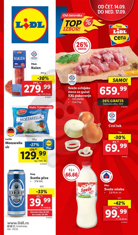 Lidl Srbija Parkside Katalog Akcija Septembar 1409 20092023