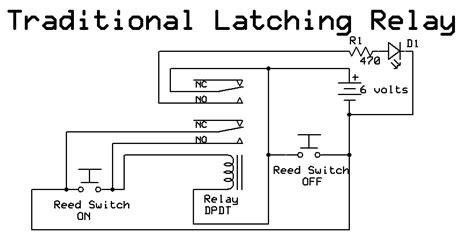 How To Wire A Latching Relay Circuit