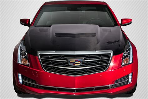 Carbon Fiber Hood Body Kit For 2013 Cadillac ATS 0 2013 2015 Cadillac