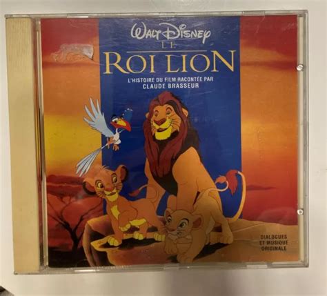 Cd Le Roi Lion Histoire Racontee Par Claude Brasseur Walt Disney Eur