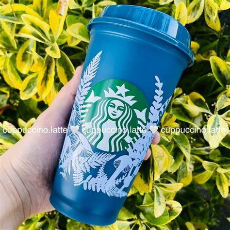 Starbucks Accessories Newstarbucks Fall Blue Color Changing