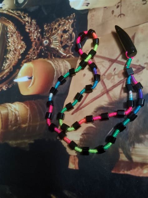 Aghori Made Maa Kali Ashta Siddhi Necklace Obtain 8 Occult Psychic