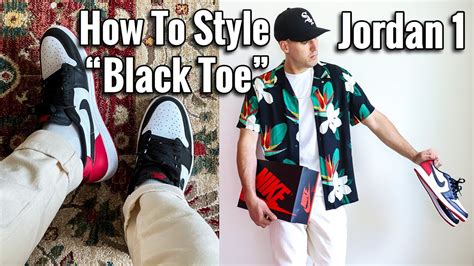 How To Style Nike Air Jordan Black Toe Low Og Youtube