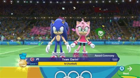 Daily Sonamy 💙💗 On Twitter Mario And Sonic At The Rio 2016 Olympic