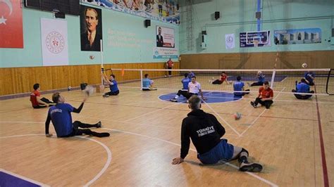 Oturarak Voleybol Milli Tak M Nda Hedef Avrupa Ampiyonlu U Voleybol