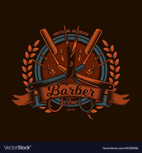 Hair salon logo Royalty Free Vector Image - VectorStock