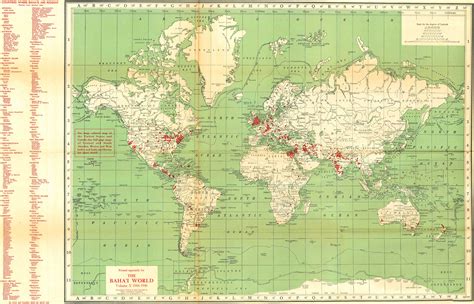map of the world 1944