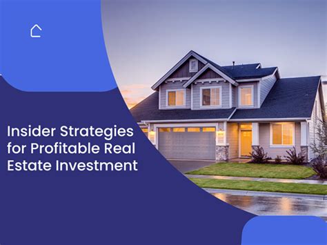 Insider Strategies For Profitable Real Estate Investment Reianyc