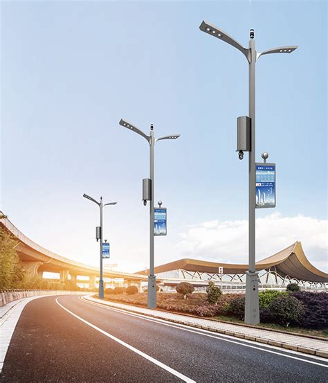 Smart Street Light Pole Lotcomm Technology Hong Kong Co Ltd