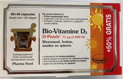 Pharma Nord Bio Vitamine D Mcg Gratis Capsules Bol