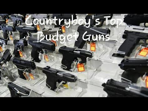 Top Budget Handguns YouTube