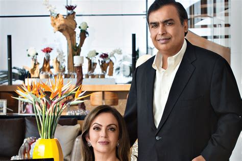 Mukesh Ambani, 62, Industrialist and Nita Ambani, 55, Entrepreneur ...