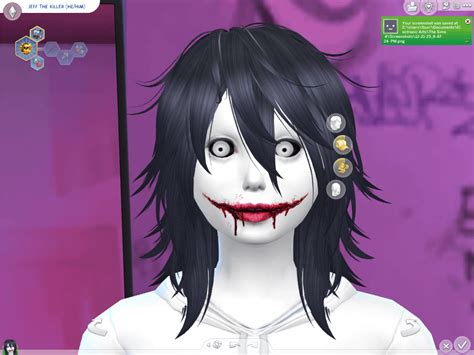 I made jeff the killer in TS4 : r/Sims4