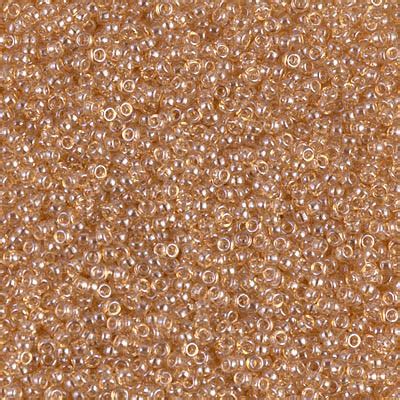 Caravan Beads Miyuki 15 2439 15 0 Light Smoky Topaz Gold Luster