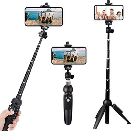 Amazon UBeesize Selfie Stick Tripod 62 Extendable Tripod Stand