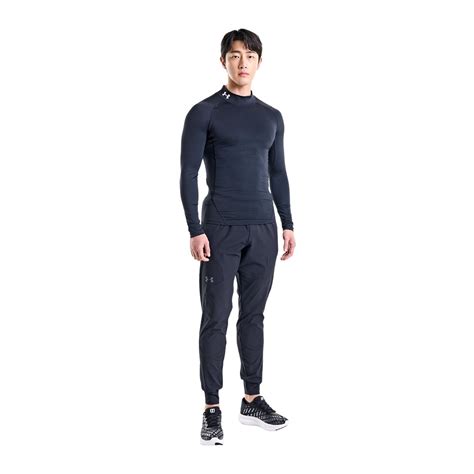 Under Armour Armour Heatgear® Mock Long Sleeve Mens Baselayer Tops