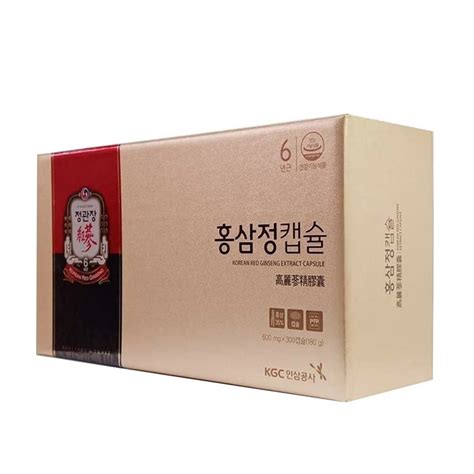 Viên Hồng Sâm KGC Korean Red Ginseng Extract Capsule Gold 300 Viên