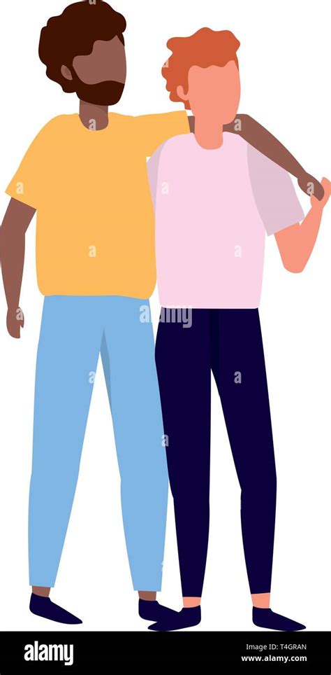 Two Friends Hugging Clipart