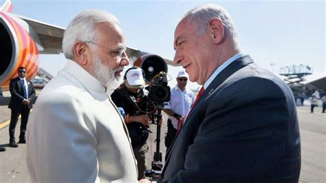 In Pics Modi Netanyahu All Praise For Each Other As Pm Visits Israel