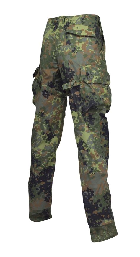 TACGEAR KSK Tactical Trousers Ripstop Patch Camouflage Recon Company