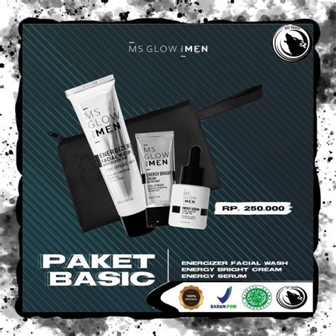 Jual PAKET MS GLOW MEN ASLI ORIGINAL DAN ECERNYA Shopee Indonesia