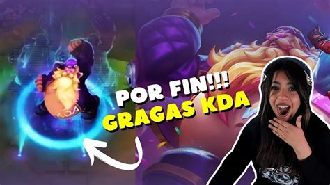 ES REAL GRAGAS KDA Y MÁS SKINS EN LEAGUE OF LEGENDS reacción YouTube