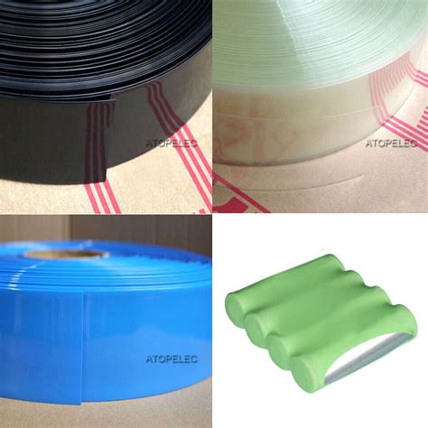 M M Battery Pcs Wrap Mm Wide Mm Dia Pvc Heat Shrink