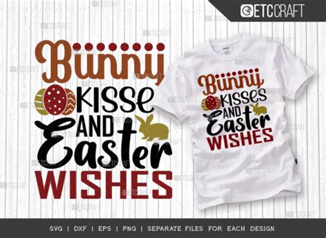 Bunny Kisses And Easter Wishes Svg Gr Fico Por Pixel Elites Creative