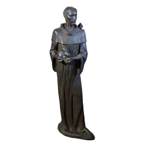 St. Francis of Assisi Garden Statue - Garden Saint Statue | DharmaCrafts