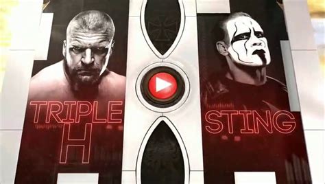 Sting Vs Triple H Video Dailymotion