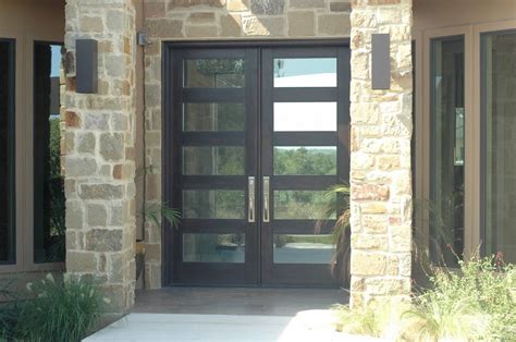 Modern Double Doors Exterior