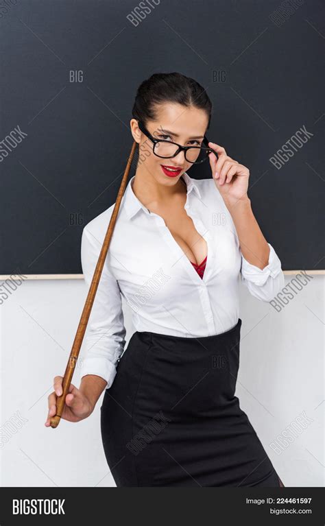 Young Sexy Teacher Image And Photo Free Trial Bigstock