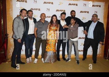 Ramzy Bedia Jamel Debbouze Et Eric Judor Lors De La Premiere Du Film