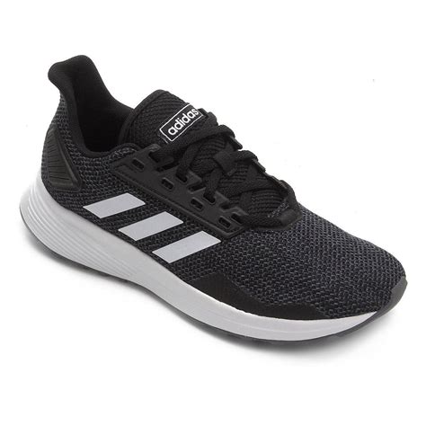 T Nis Adidas Duramo Feminino Preto E Branco Netshoes