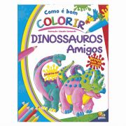 Livro Como Bom Colorir Todolivro Dinossauros Amigos